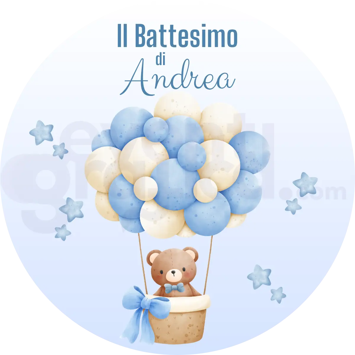 Orsetto Backdrop Battesimo 3