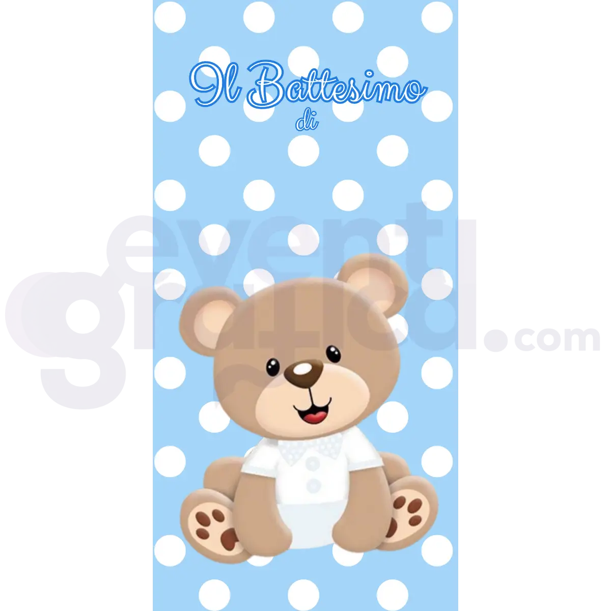 Orsetto Backdrop Battesimo 7