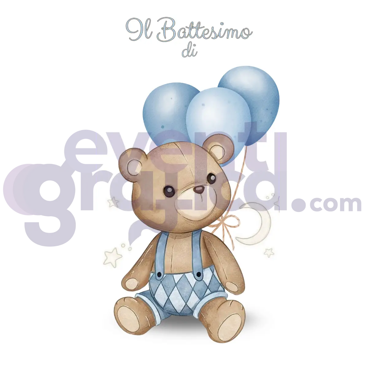 Orsetto Backdrop Battesimo 8