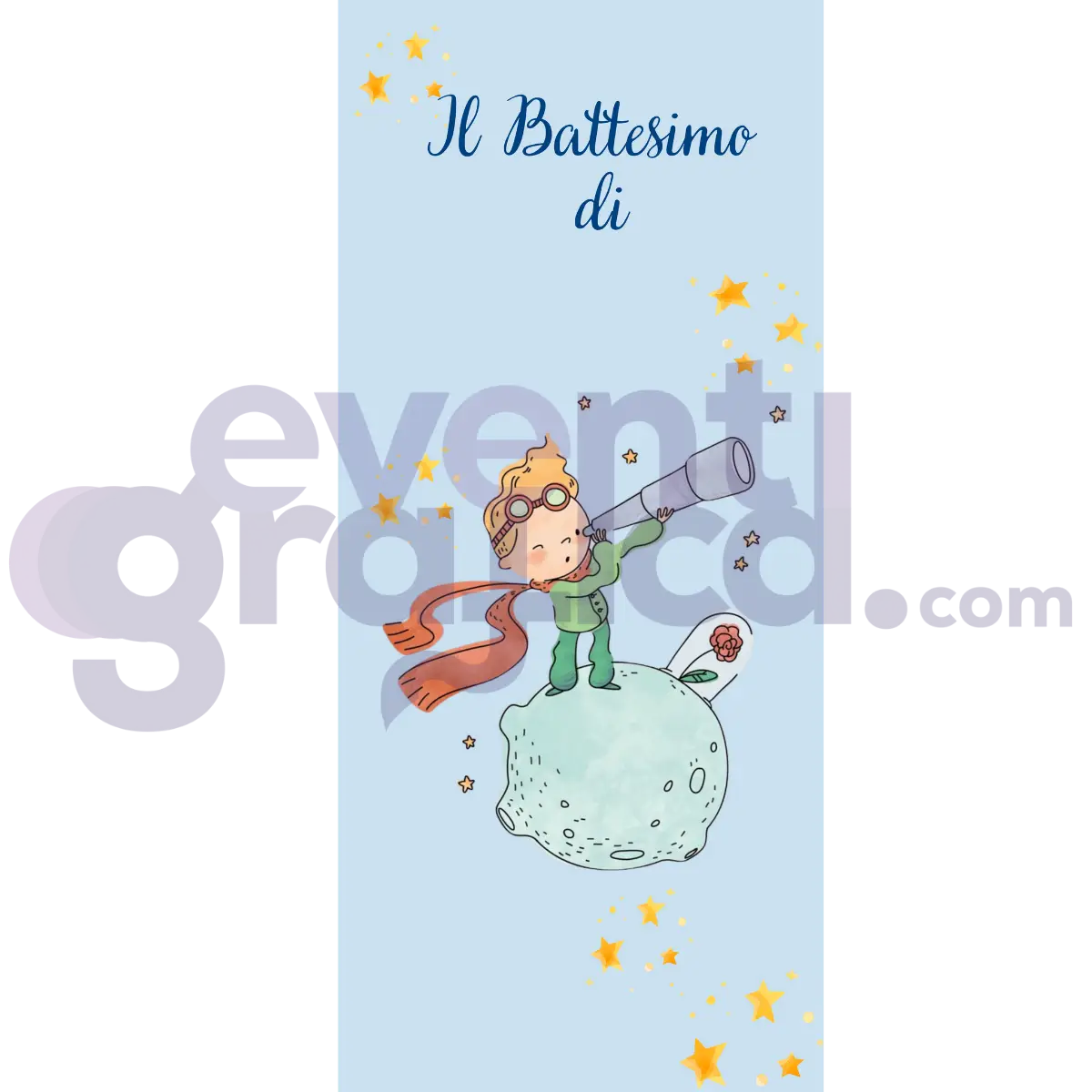 Piccolo Principe Backdrop Battesimo 4