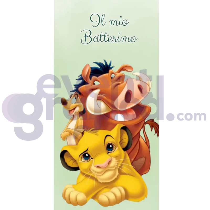 Simba Backdrop Battesimo 1