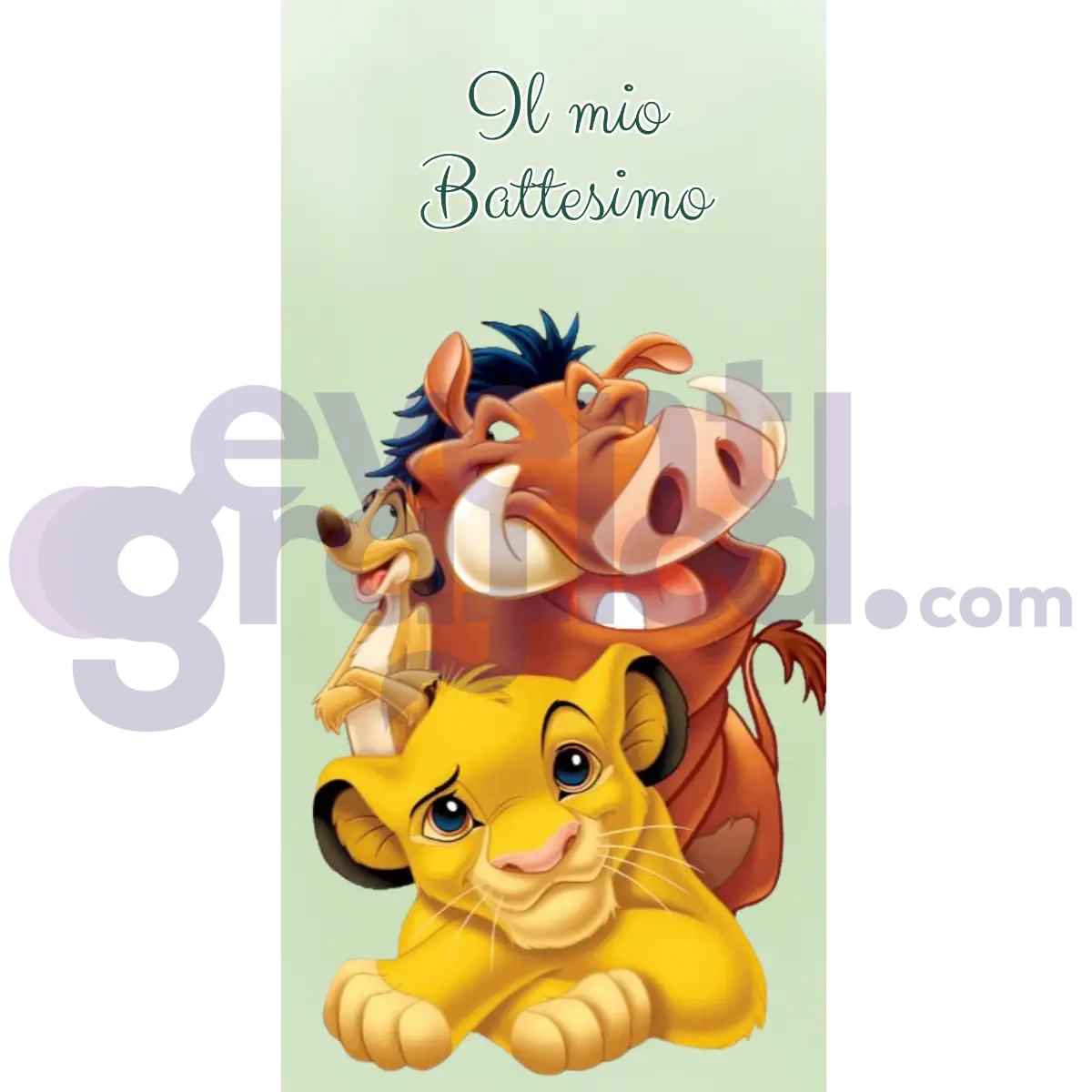 Simba Backdrop Battesimo 1