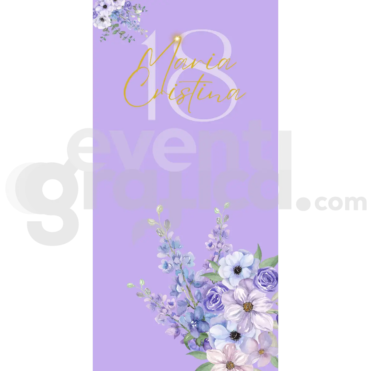 18 Anni Backdrop Compleanno 10