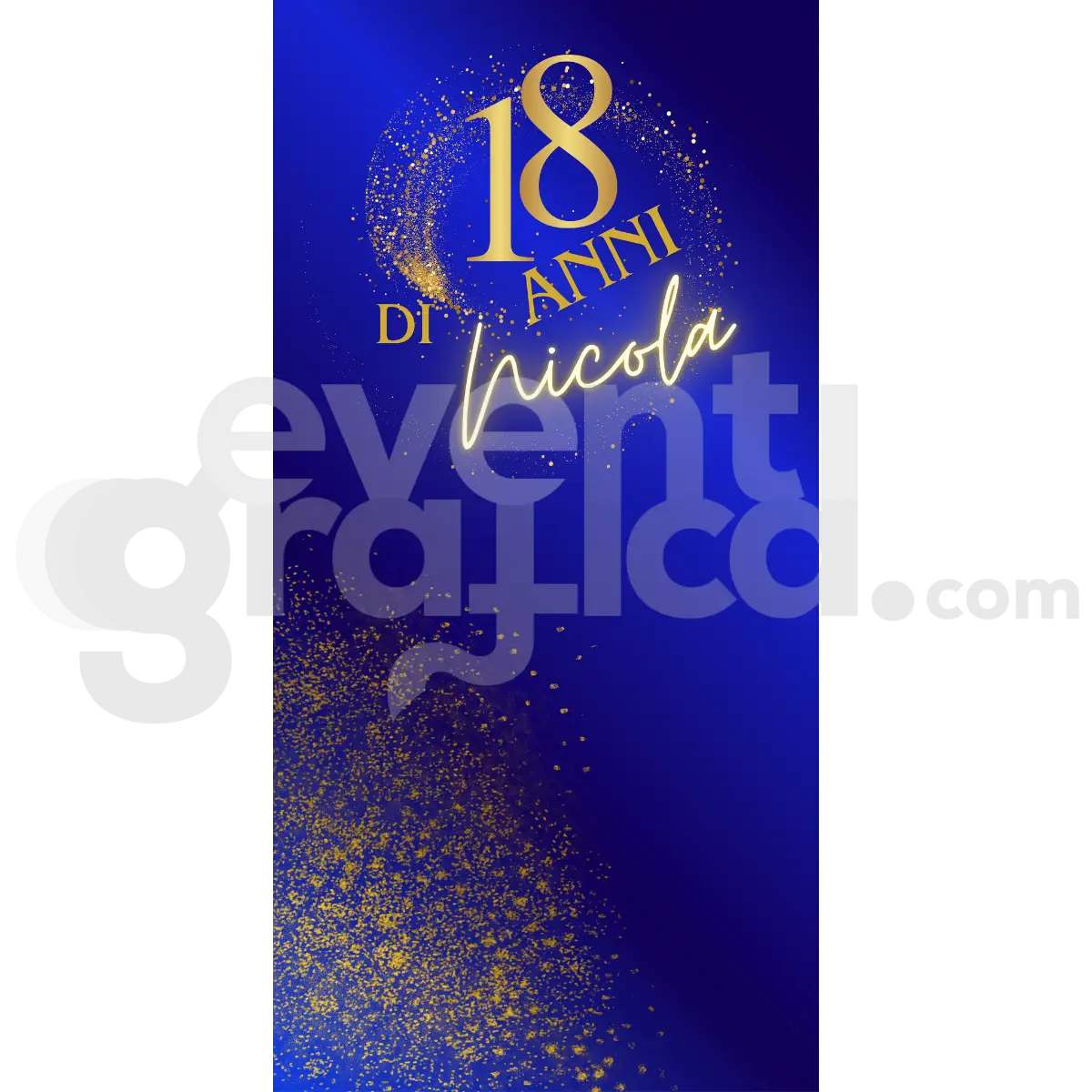 18 Anni Backdrop Compleanno 11