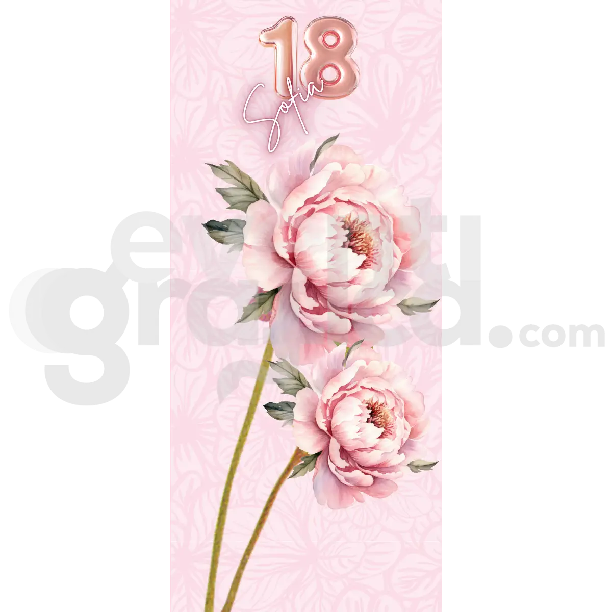 18 Anni Backdrop Compleanno 13