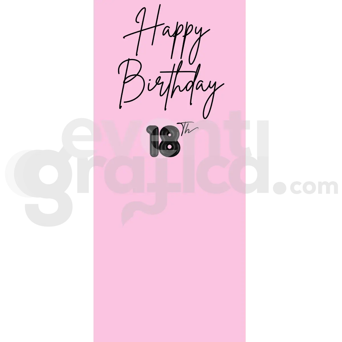 18 Anni Backdrop Compleanno 15