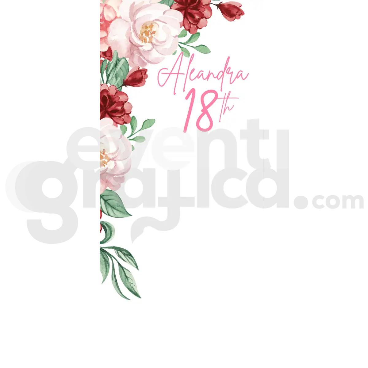 18 Anni Backdrop Compleanno 16