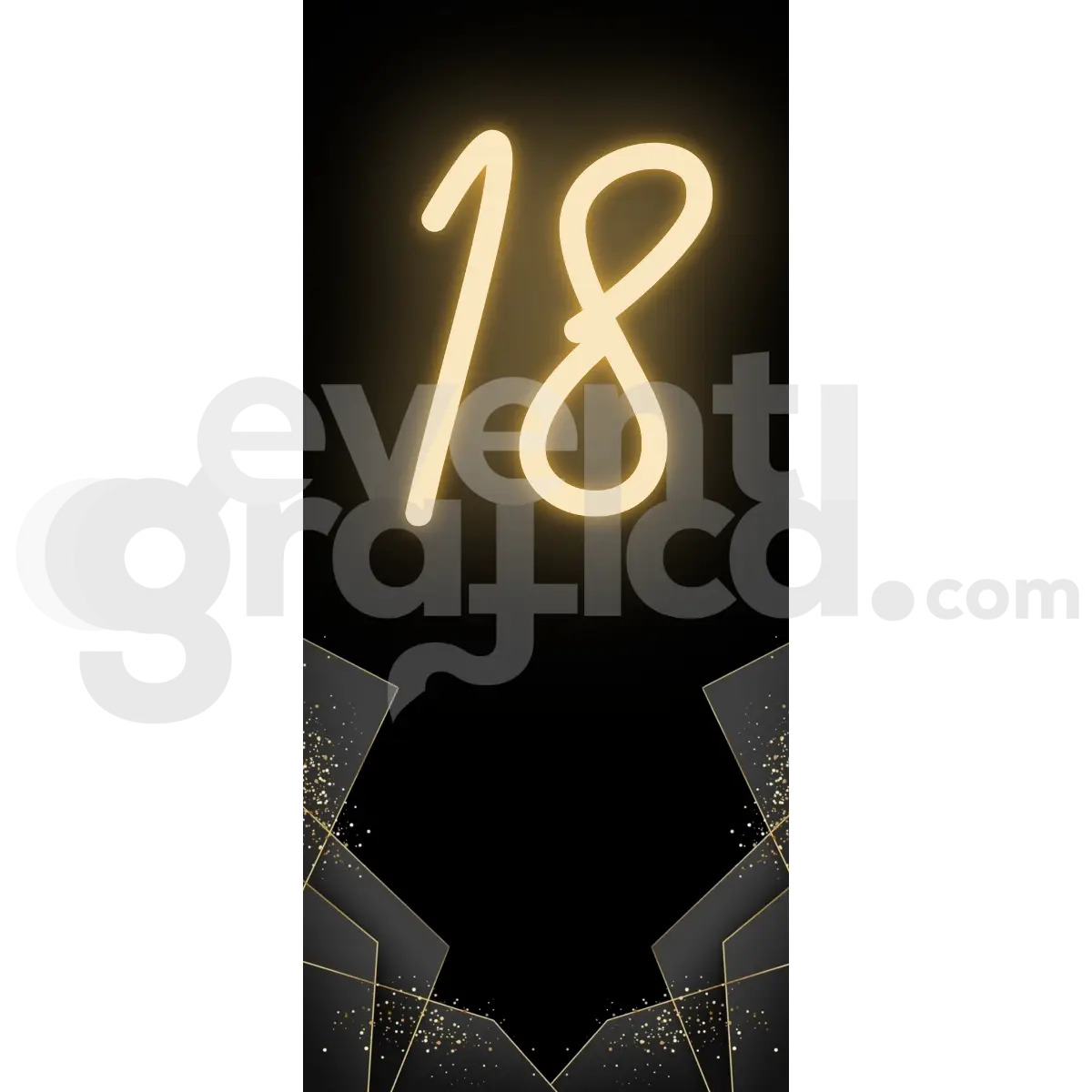 18 Anni Backdrop Compleanno 18