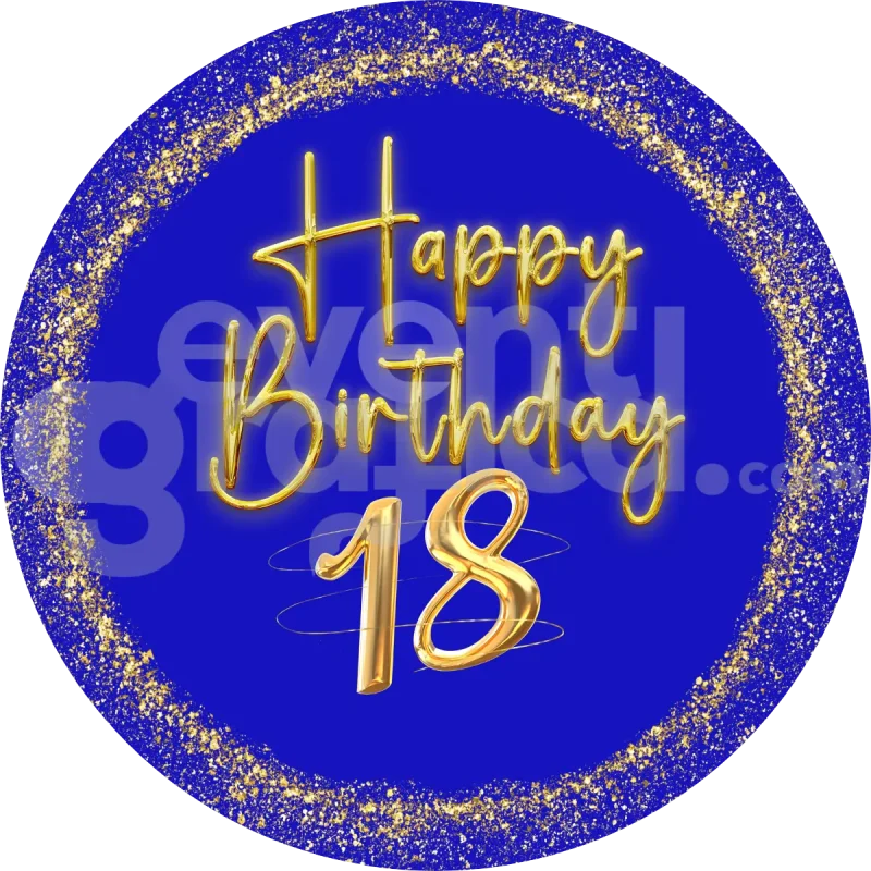 18 Anni Backdrop Compleanno 3
