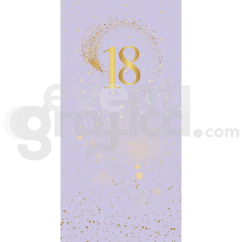 18 Anni Backdrop Compleanno 9