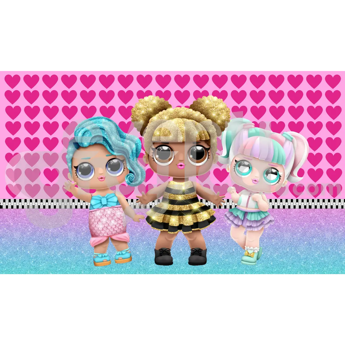 Lol Backdrop Compleanno 1