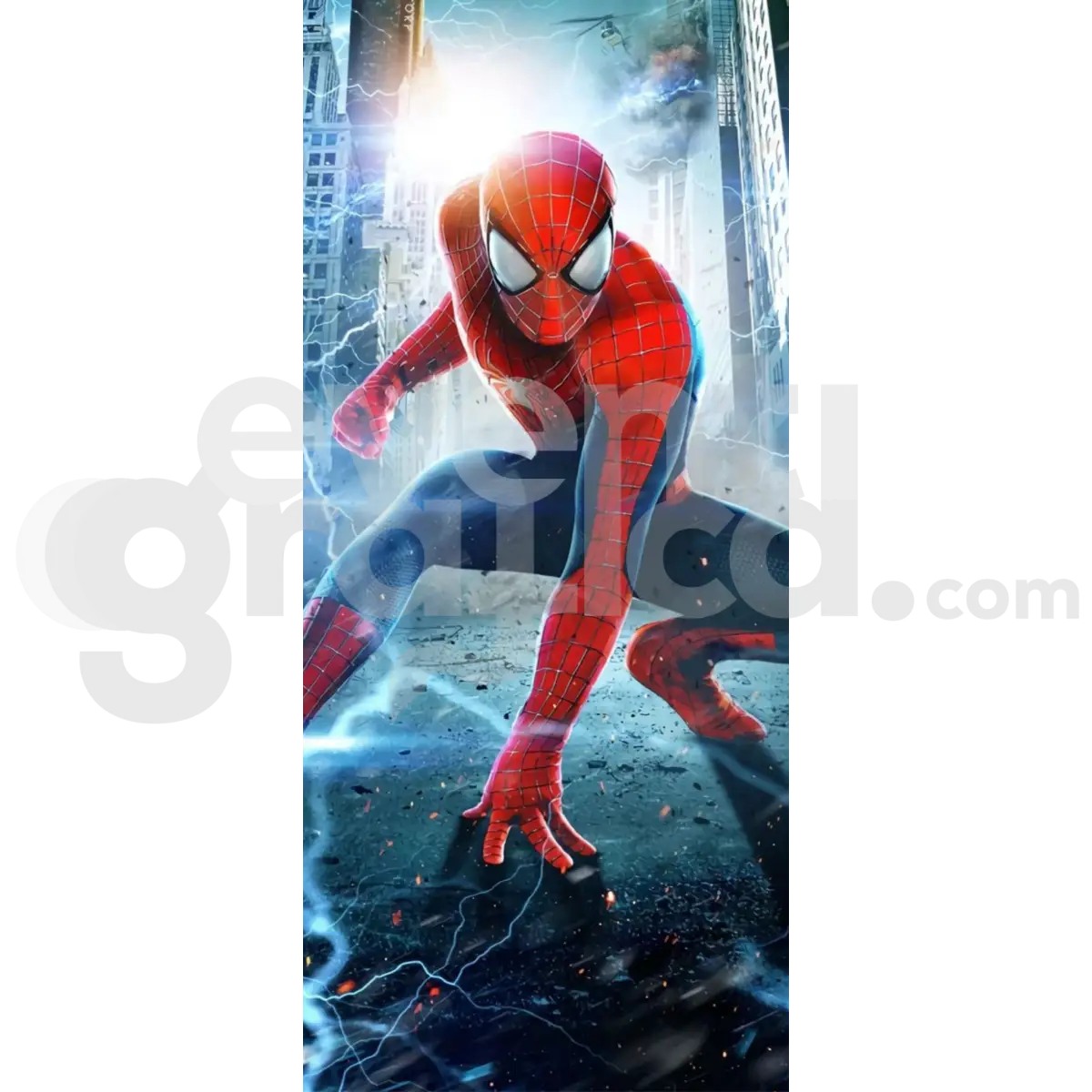 Spiderman Backdrop Compleanno 4