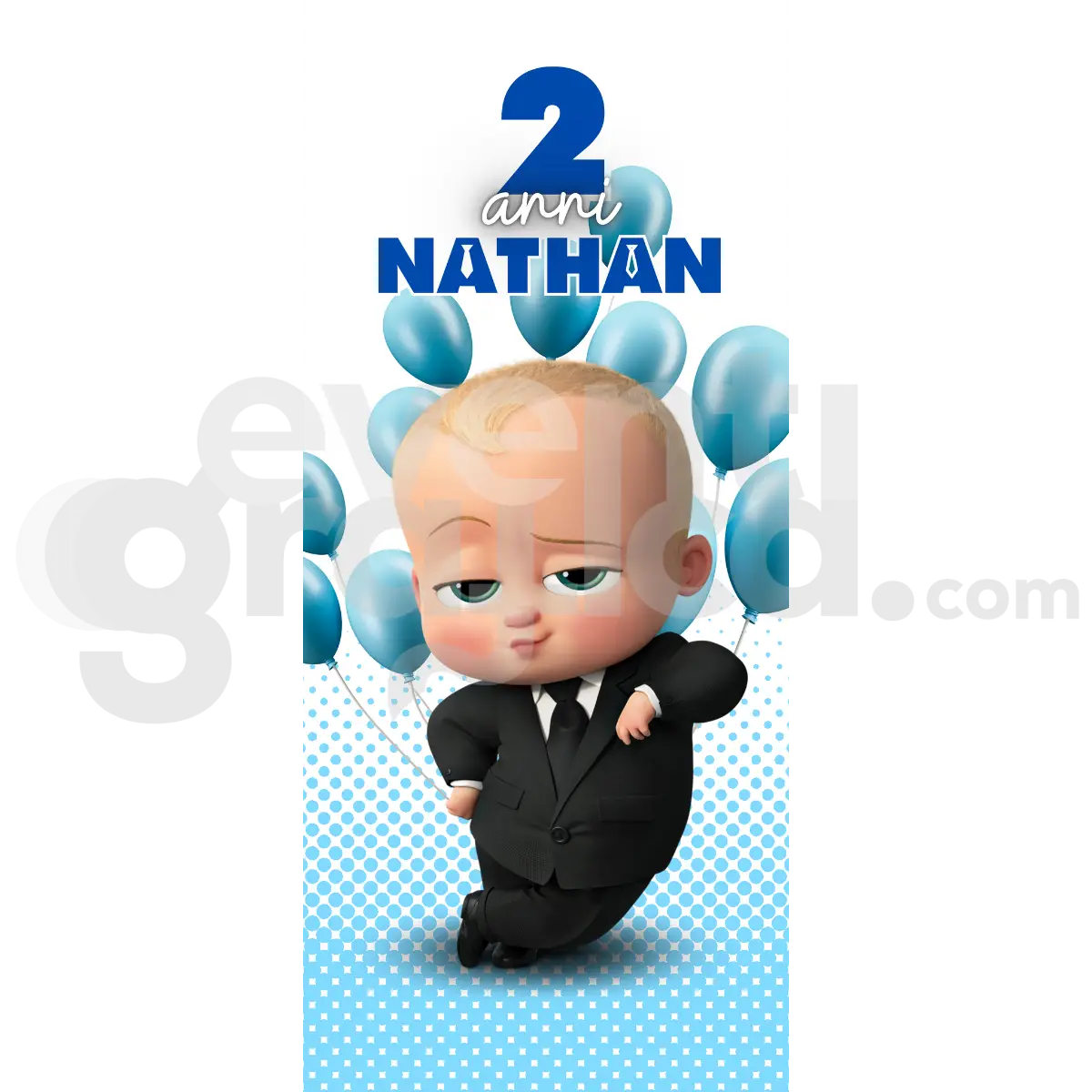Baby Boss Backdrop compleanno 6