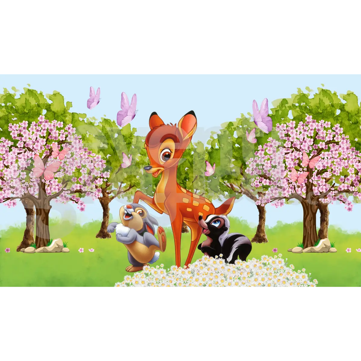 Bambi Backdrop Compleanno 5