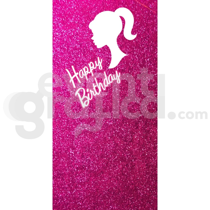 Barbie Backdrop Compleanno 7