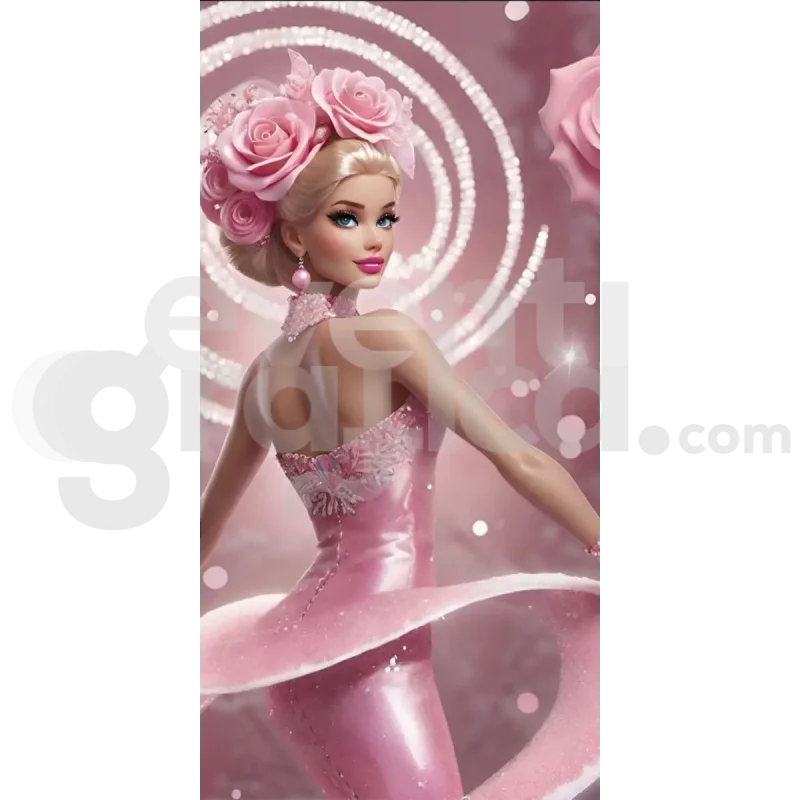 Barbie Backdrop Compleanno 8
