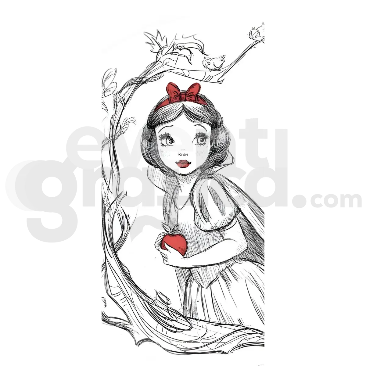 Biancaneve Backdrop Compleanno 6