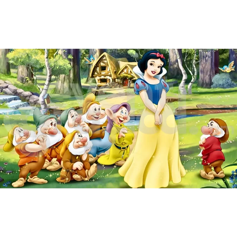 Biancaneve Backdrop Compleanno 7