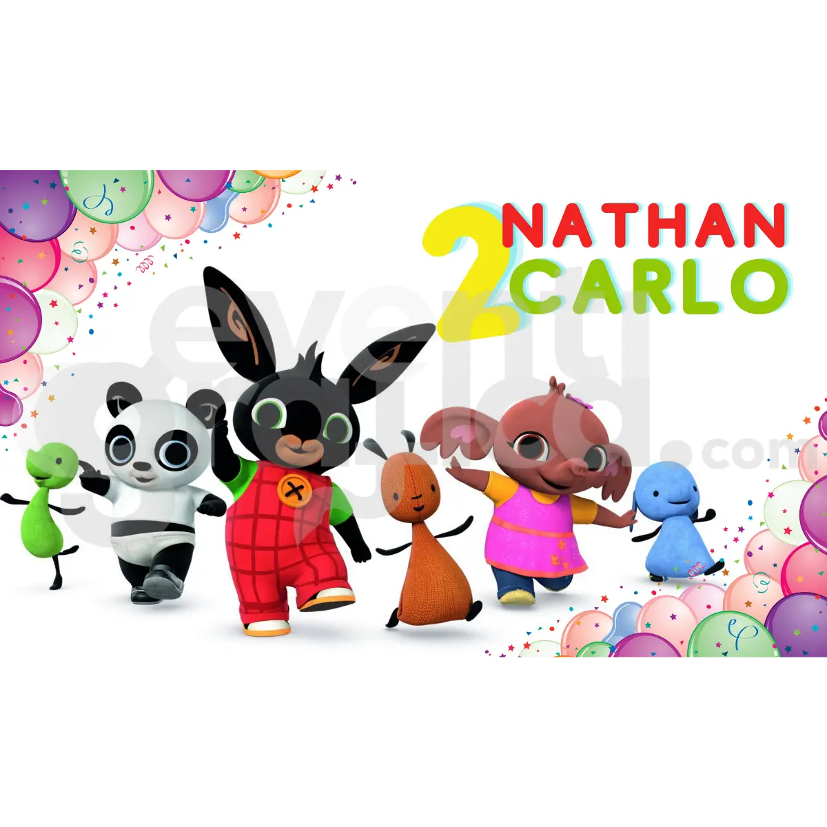 Bing Backdrop Compleanno 8