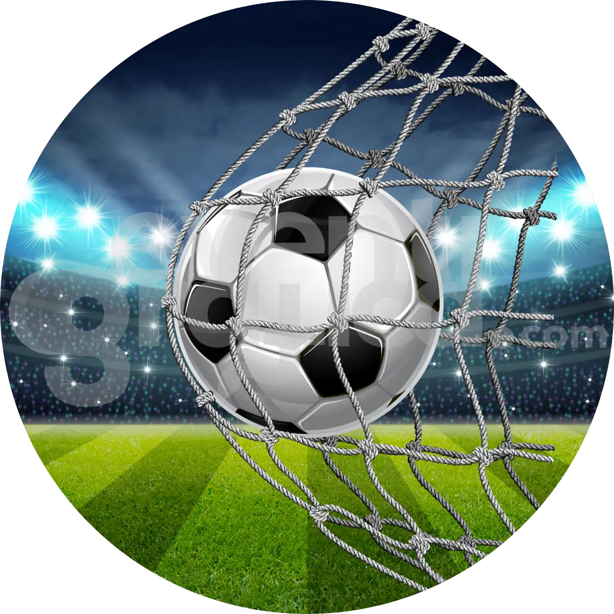 Calcio Backdrop Compleanno 1