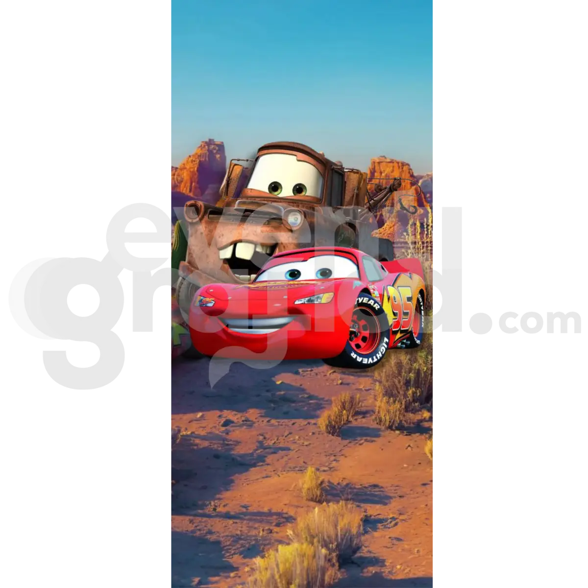 Cars Backdrop Compleanno 3