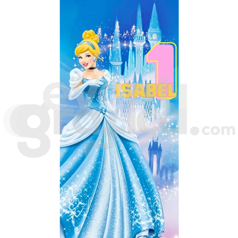 Cenerentola Backdrop compleanno 1