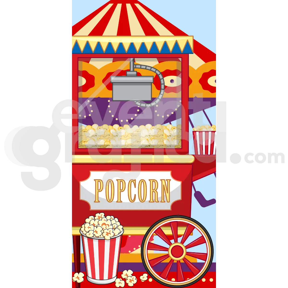 Circo Backdrop compleanno 2