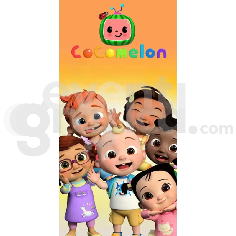 Cocomelon Backdrop Compleanno 4