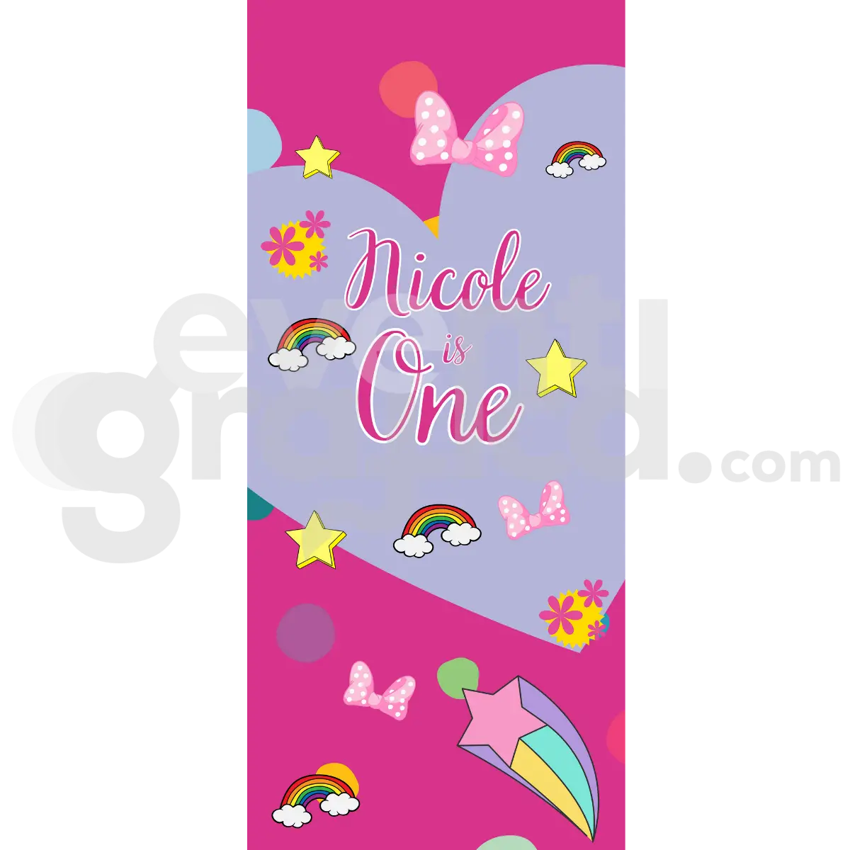 Cuore Backdrop Compleanno