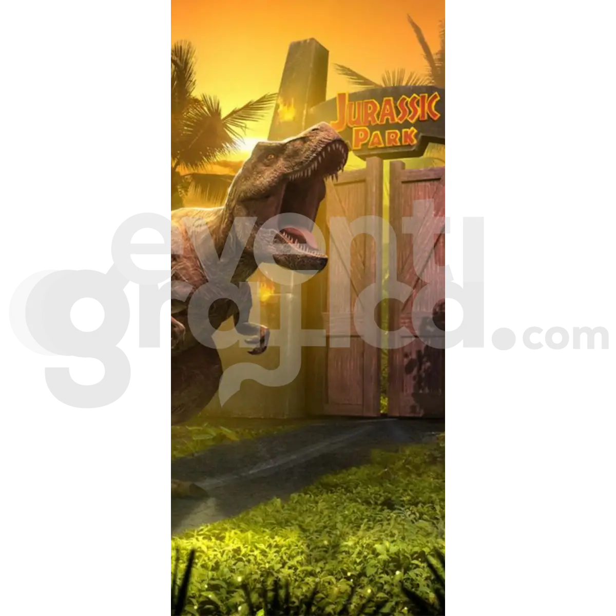 Dinosauro Backdrop Compleanno 2