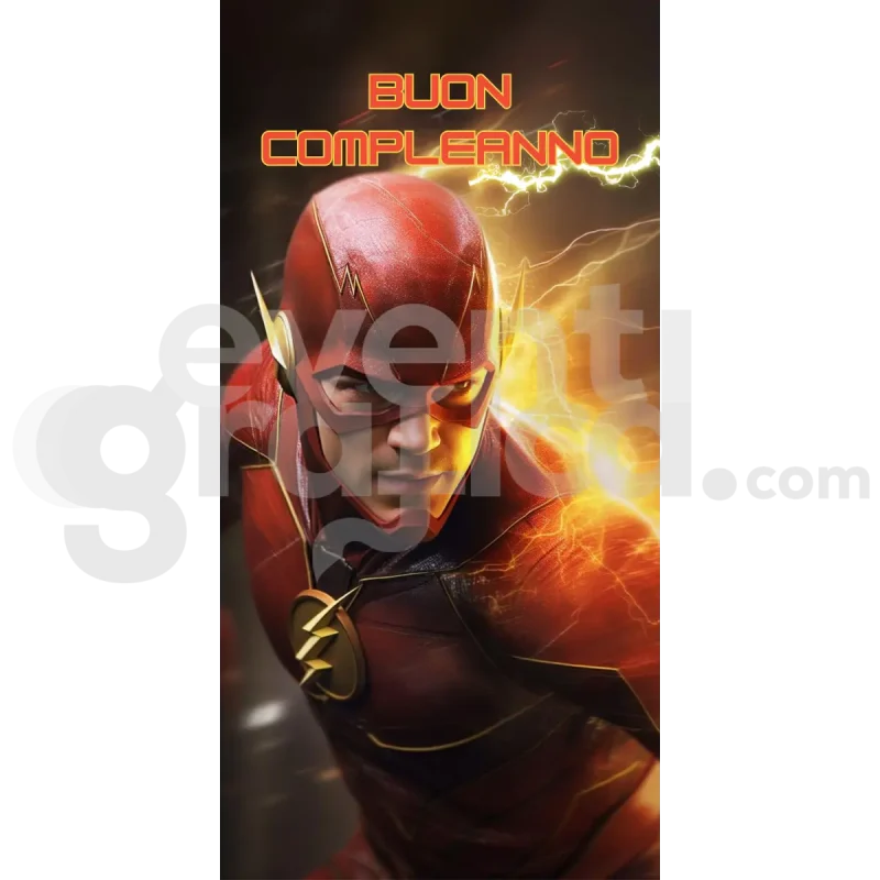 Flash Backdrop Compleanno