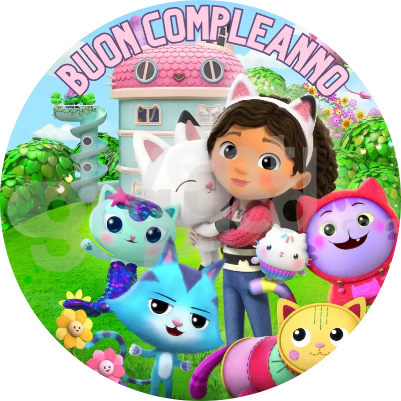 Gabby_S Doll Backdrop Compleanno