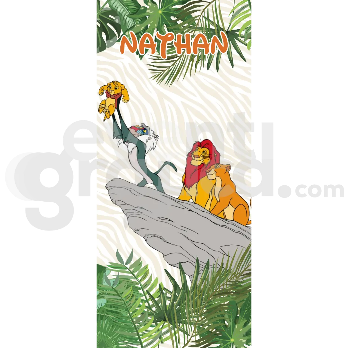 Il Re Leone Backdrop Compleanno 13