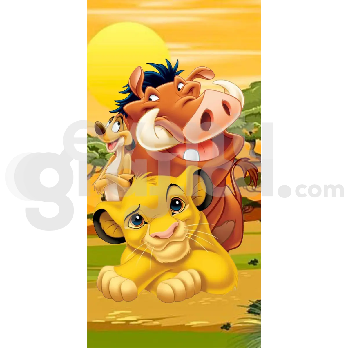 Il Re Leone Backdrop Compleanno 7