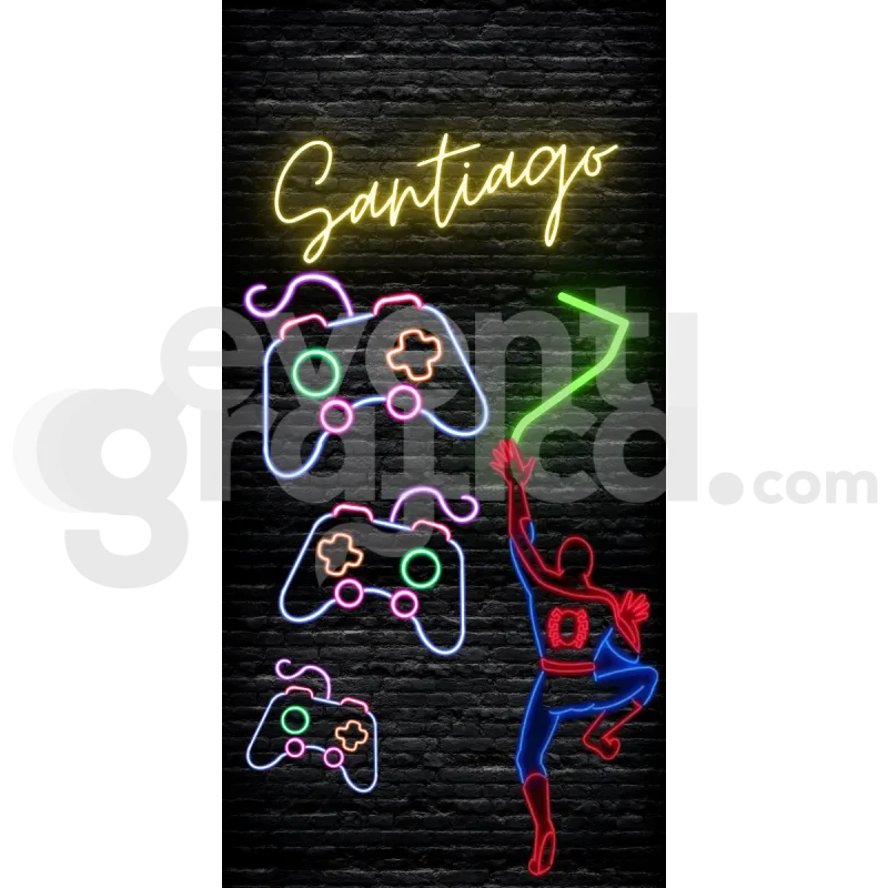 Led Backdrop Compleanno 1