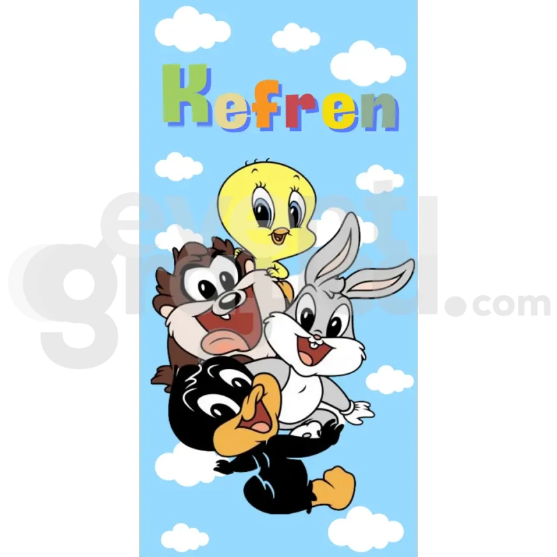 Looney Tunes Backdrop Compleanno 2