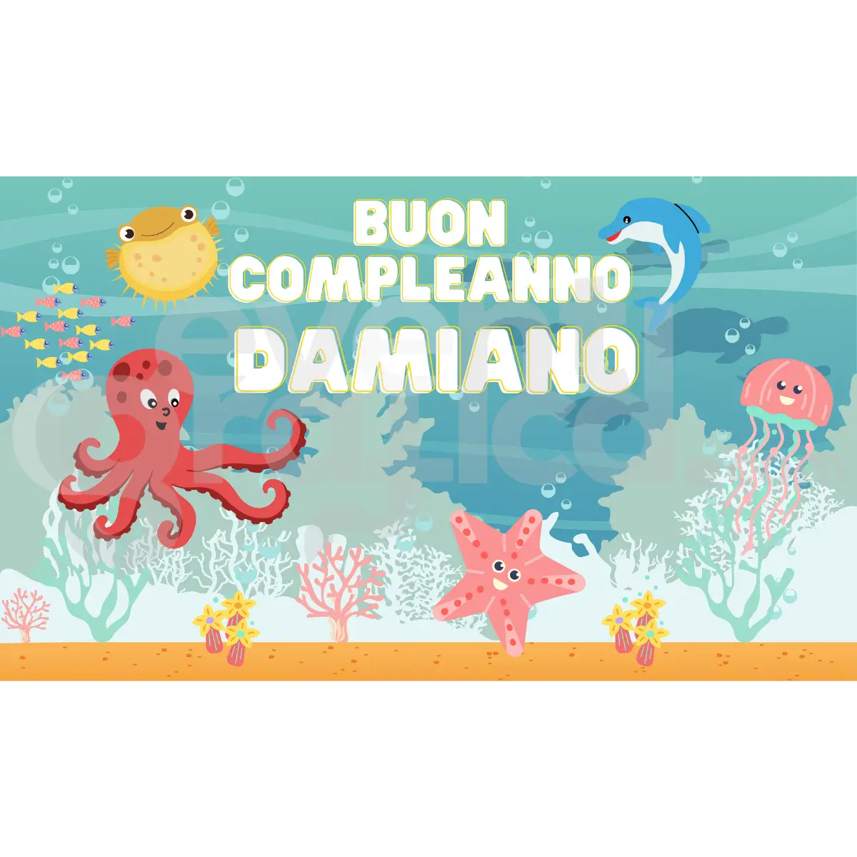 Mare Backdrop Compleanno 3