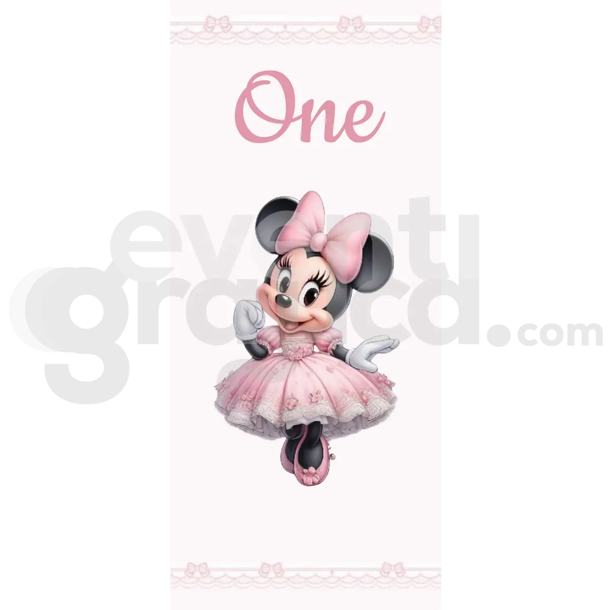 Minnie Backdrop Compleanno 13
