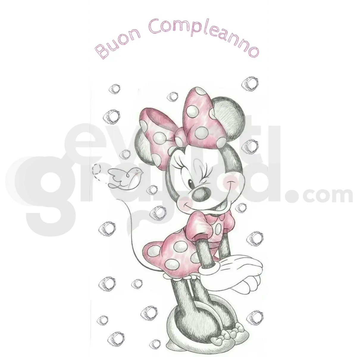 Minnie Backdrop Compleanno 21