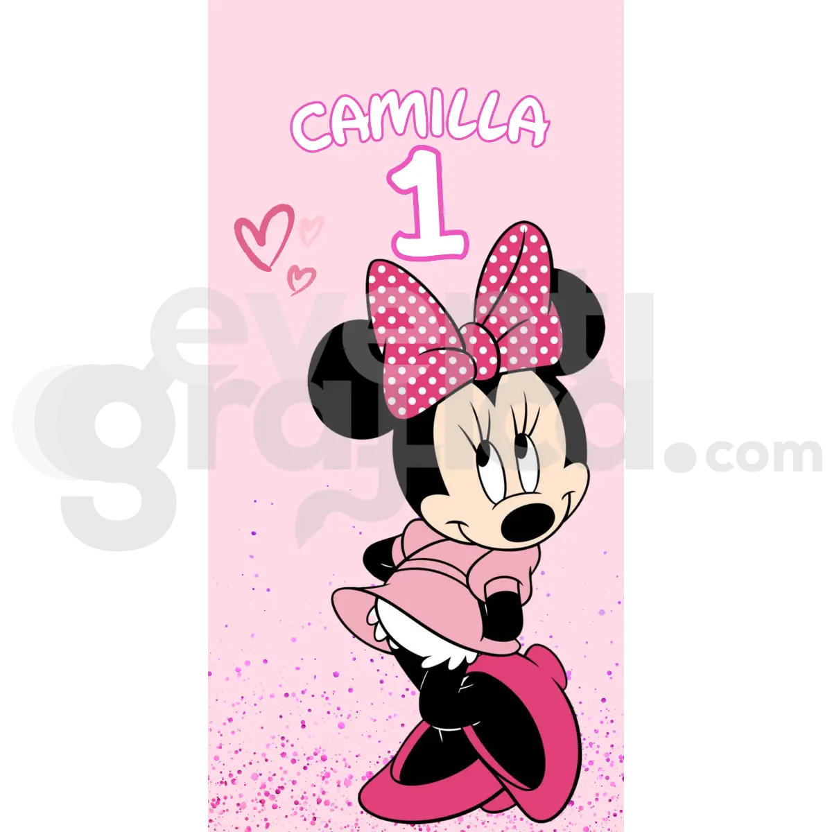 Minnie Backdrop Compleanno 8
