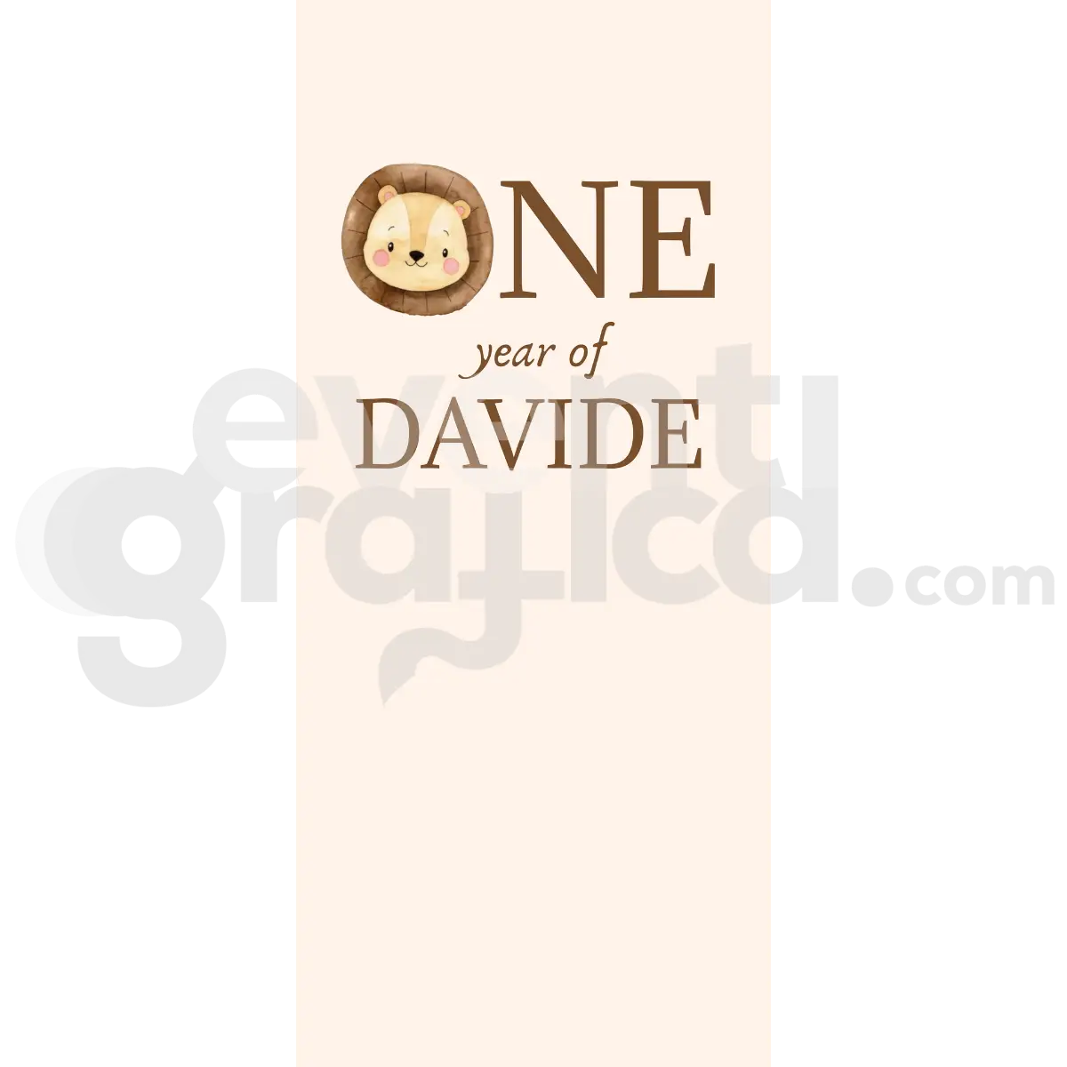 Safari Backdrop Compleanno 5