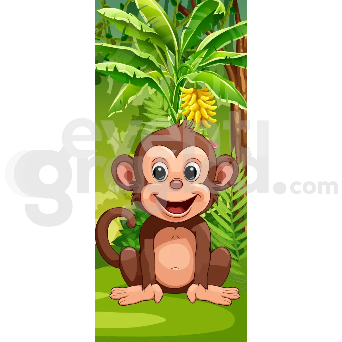 Scimmietta Backdrop Compleanno 2