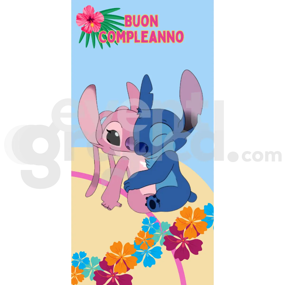 Stich Backdrop Compleanno 3