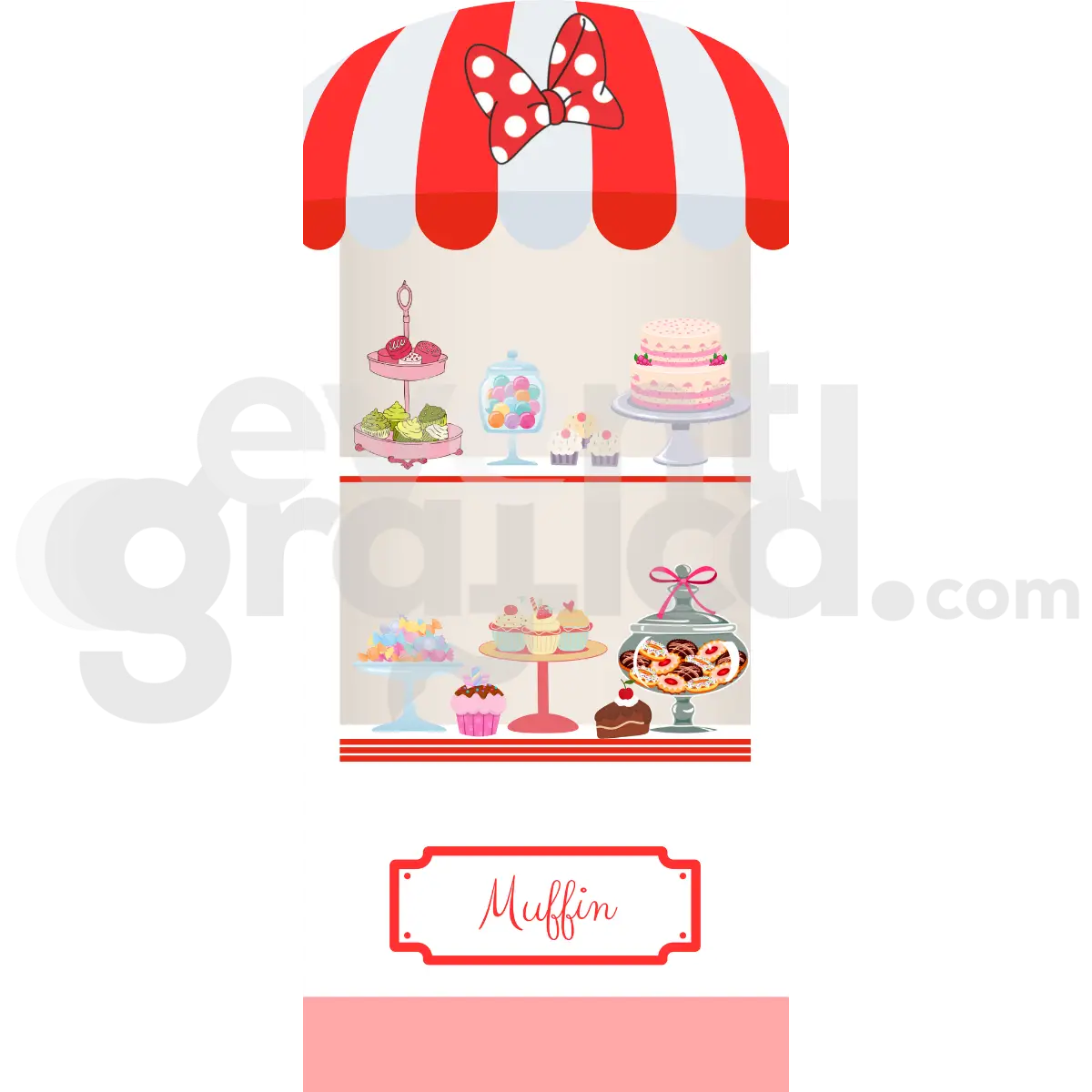 Sweet Backdrop Compleanno 1