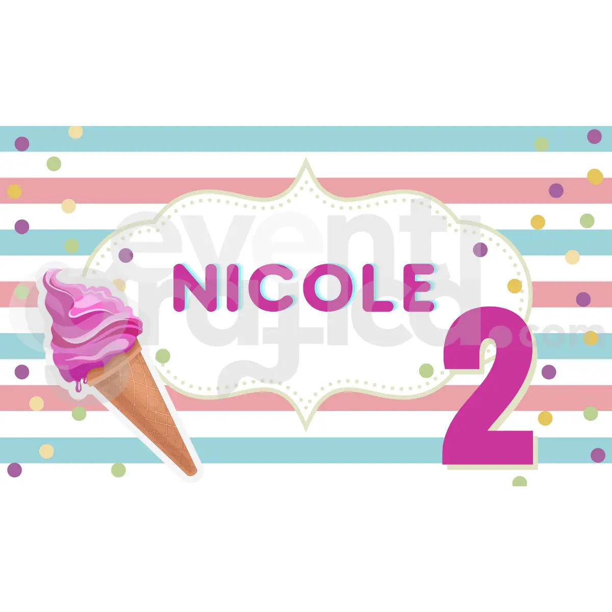 Sweet Backdrop Compleanno 2