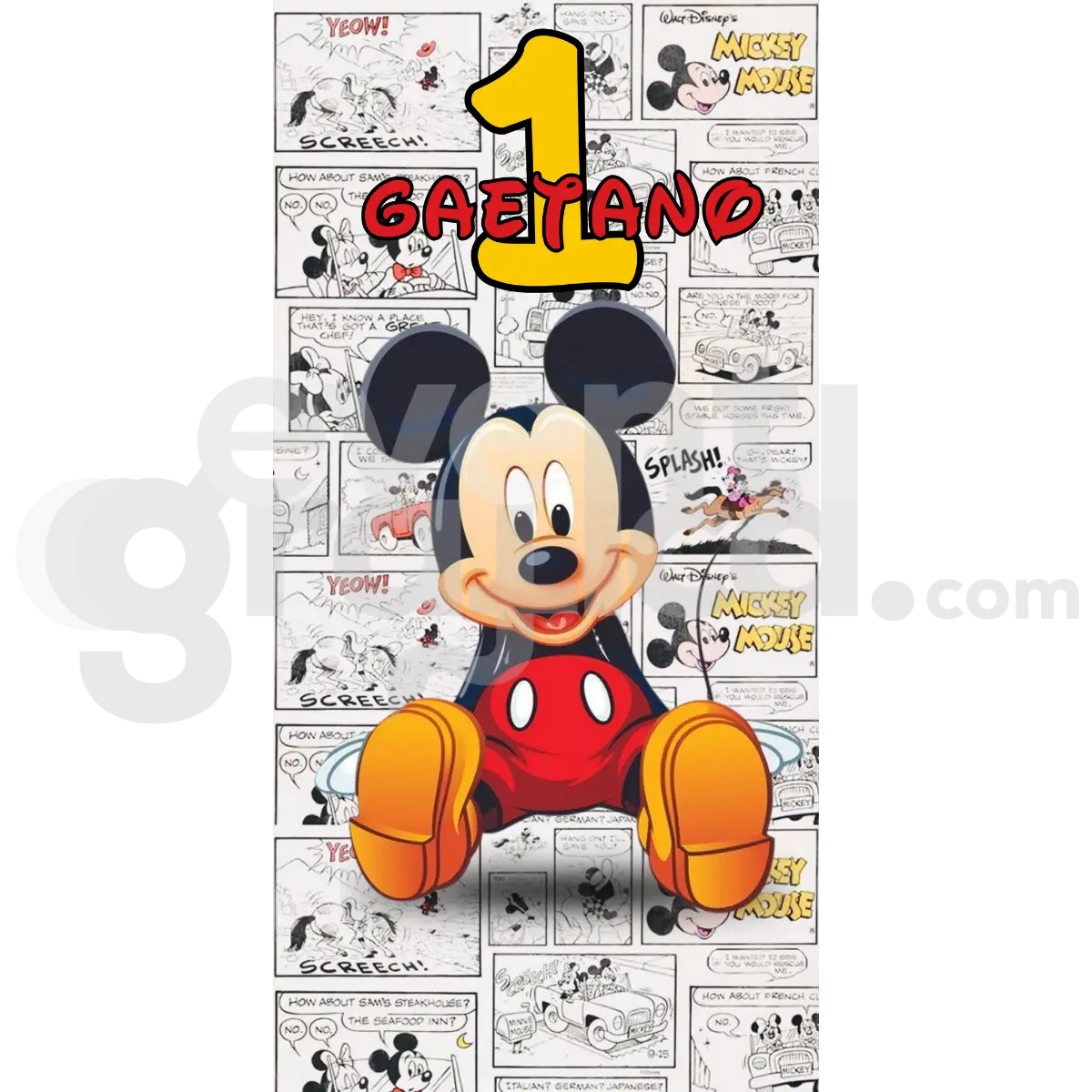 Topolino Backdrop Compleanno 18