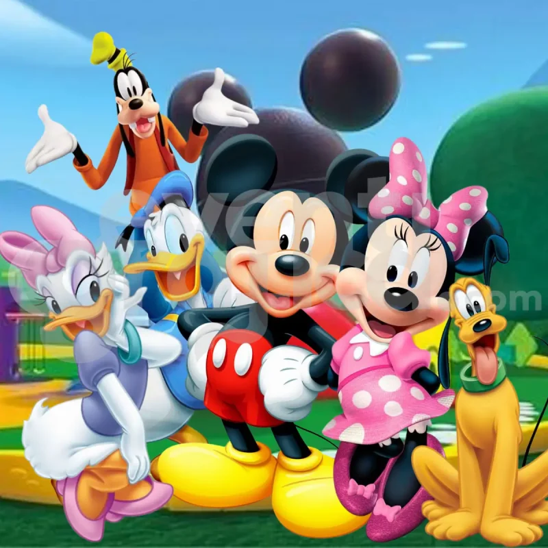 Topolino Backdrop Compleanno 2