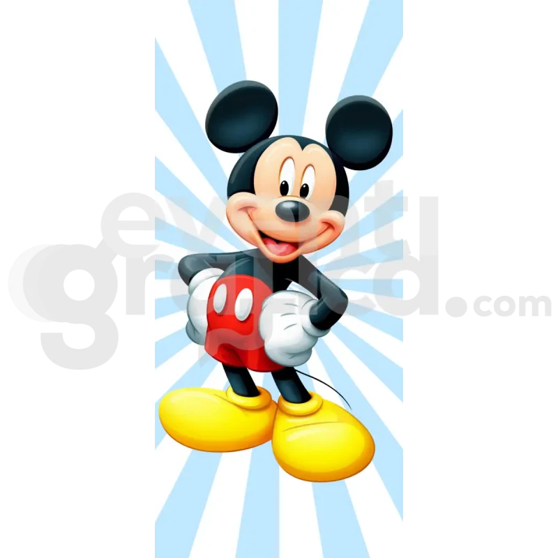 Topolino Backdrop Compleanno 33