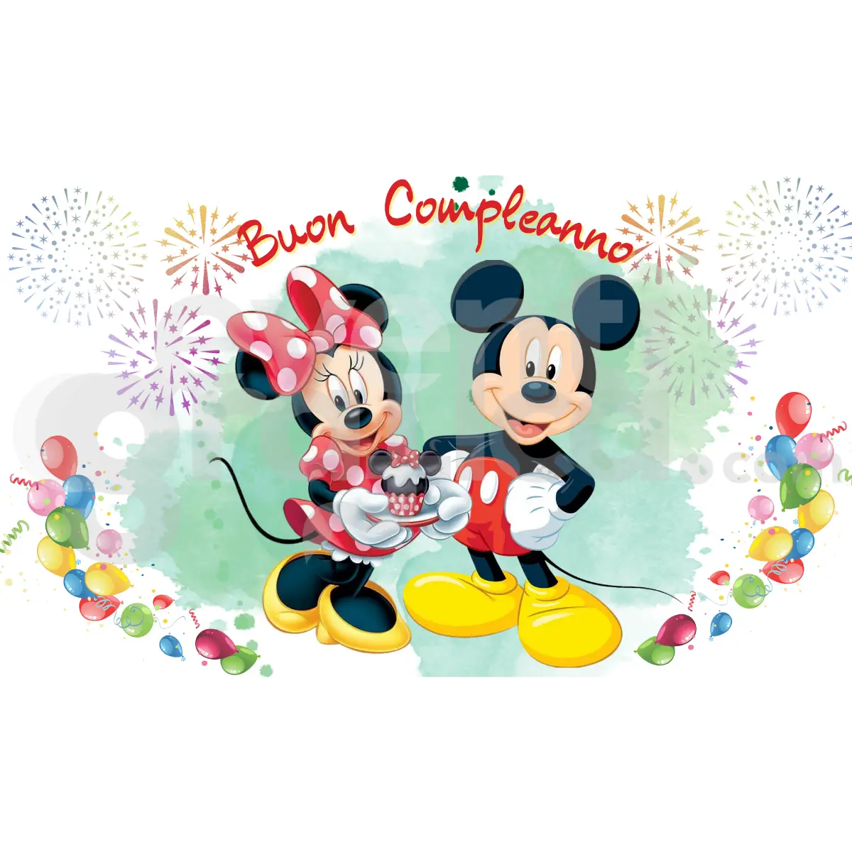 Topolino Backdrop Compleanno 35