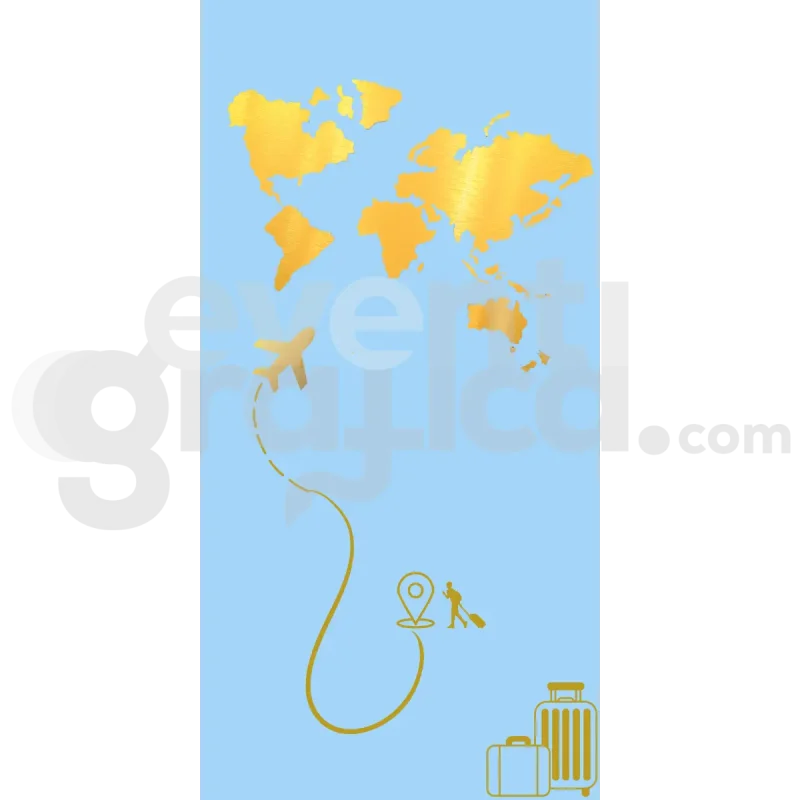 Viaggio Backdrop Compleanno